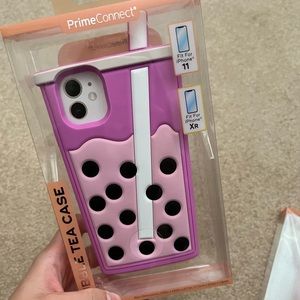 iPhone XR/11 boba bubble tea case